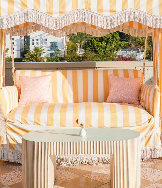 The Cabana at The Wing West Hollywood.