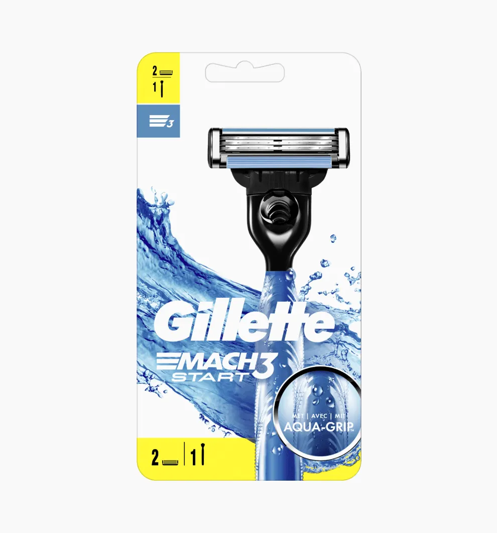 Rasoir Gillette MACH3 Start en étui carton recyclable