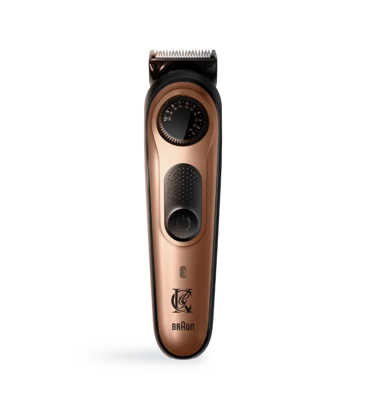 King C. Gillette Elektrischer Barttrimmer Pro mit Präzisionsrad für 40 Bartlängen
