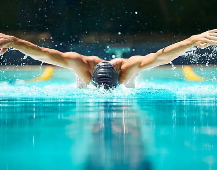 Rasiere deinen Körper, um schneller zu schwimmen