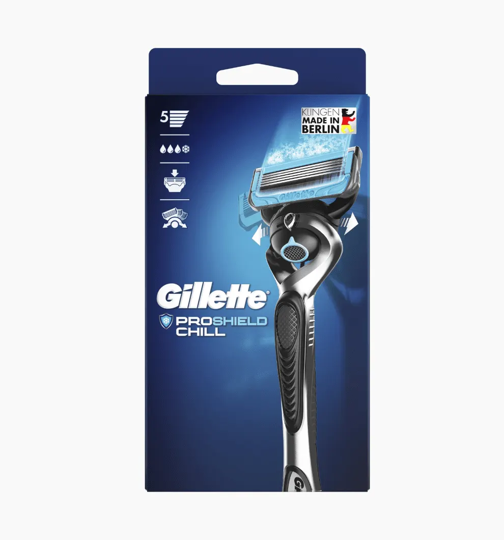 Gillette ProShield Chill Rasierer-Paket