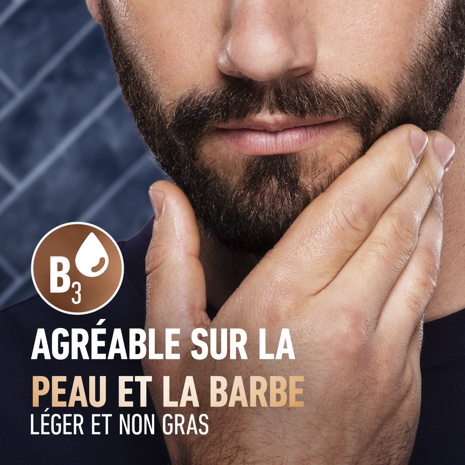 Hydratant visage & barbe pour homme King C. Gillette