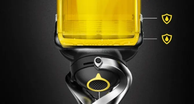 Le rasoir Gillette Fusion5 ProShield Chill bénéficie de la technologie FlexBall