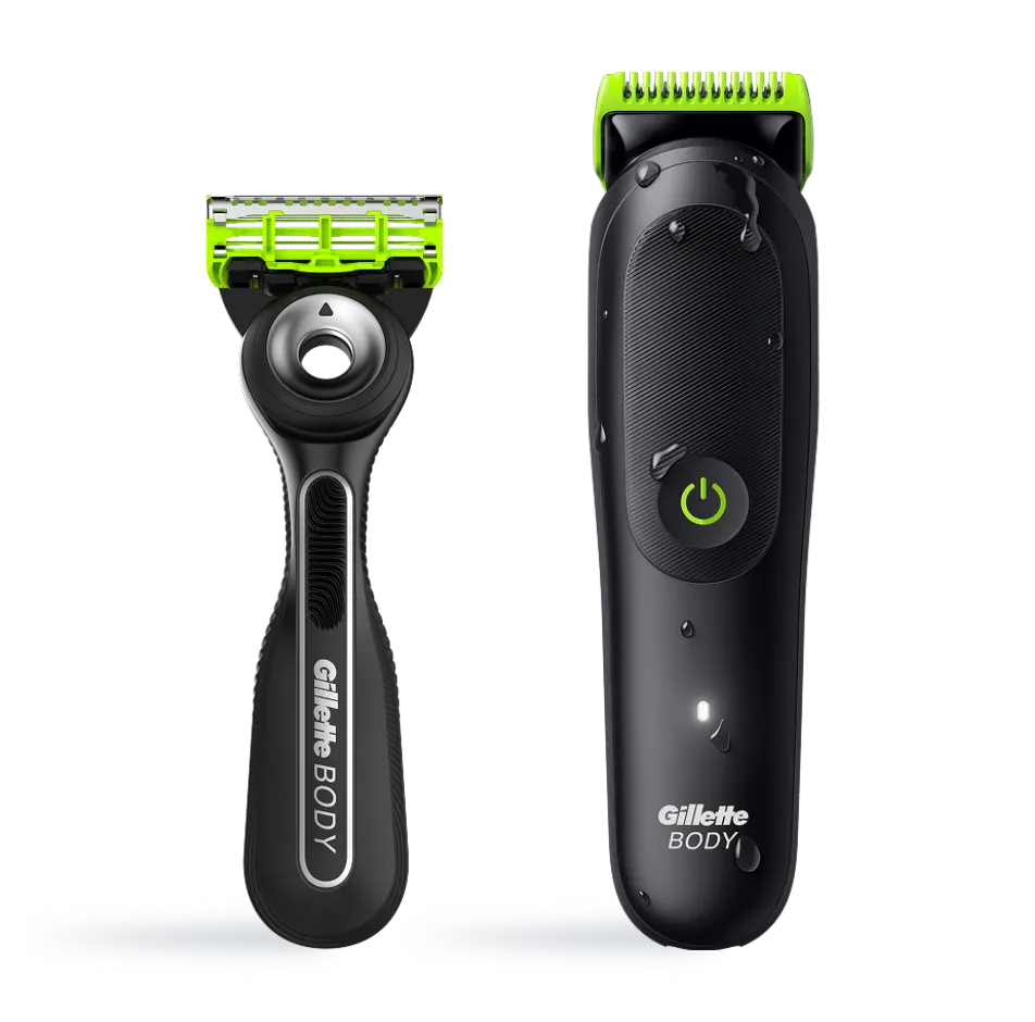 GilletteLabs Body + Intimate Bundle,Body, i5 Körpertrimmer und Rasierer