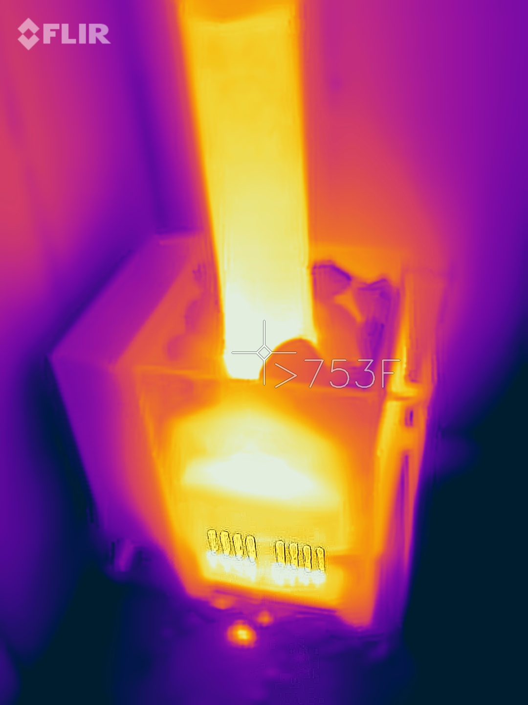 Sauna Stove Thermography
