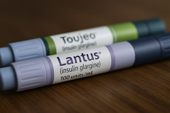Lantus and Toujeo insulin pens