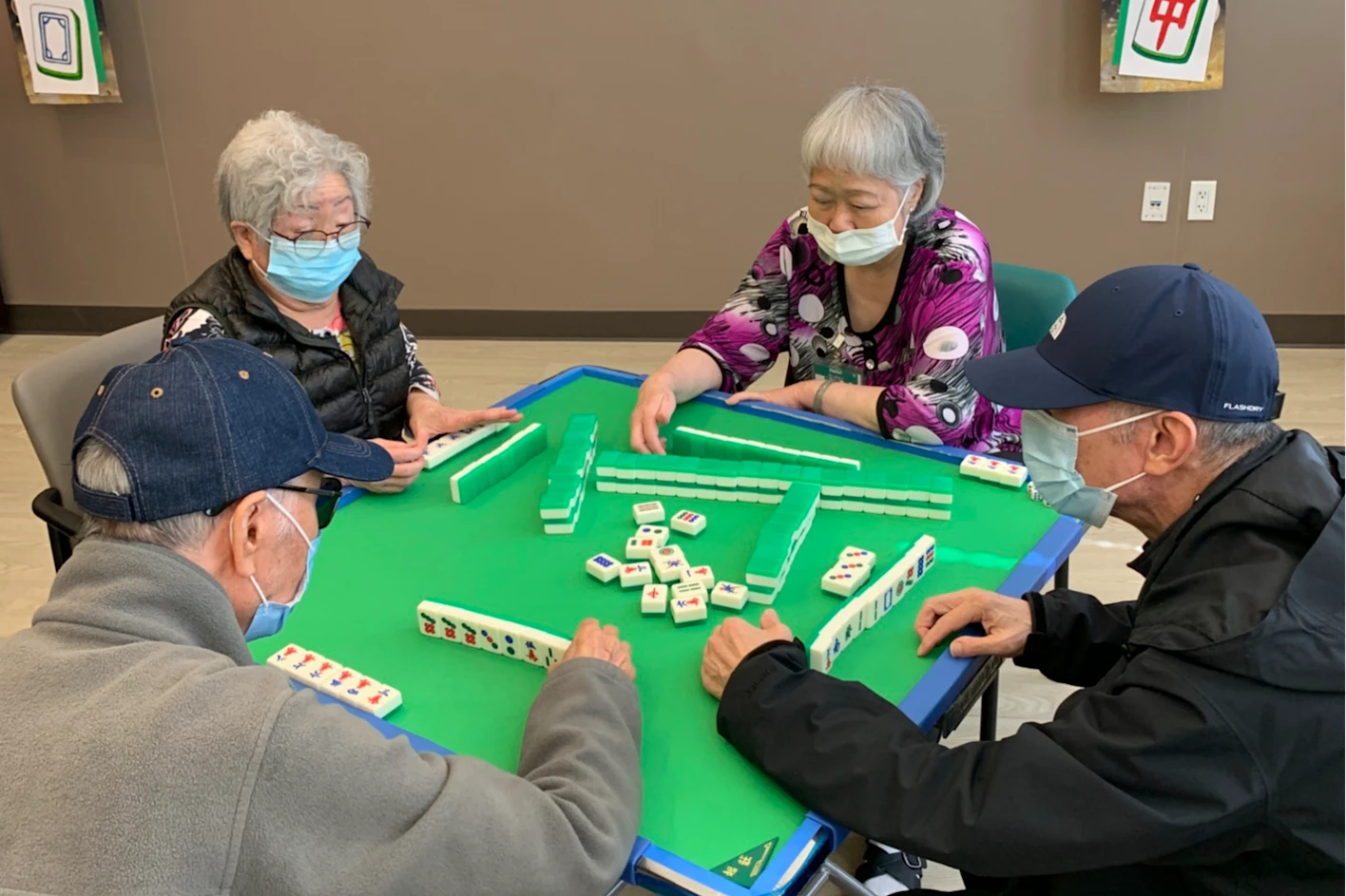 Mahjong Tournament Photo