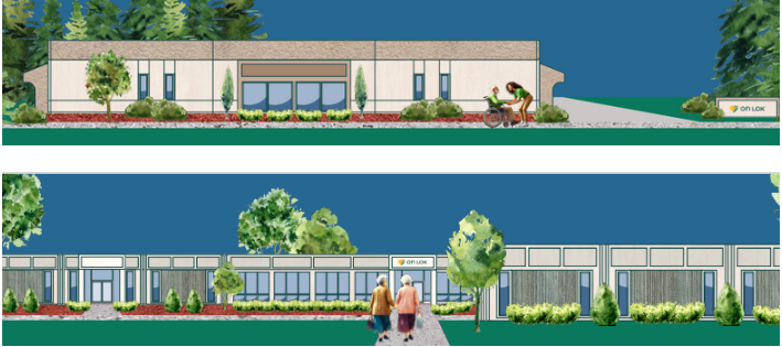 graphics of two new center openings