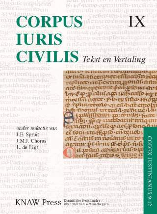 Corpus Iuris Civilis IX; Codex Justinianus 9 - 12