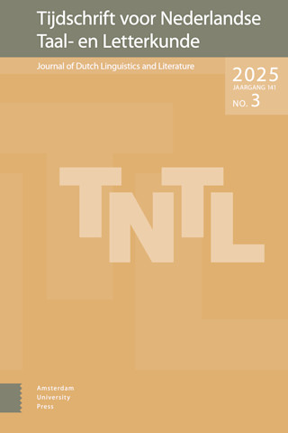 Tijdschrift voor Nederlandse Taal- en Letterkunde
