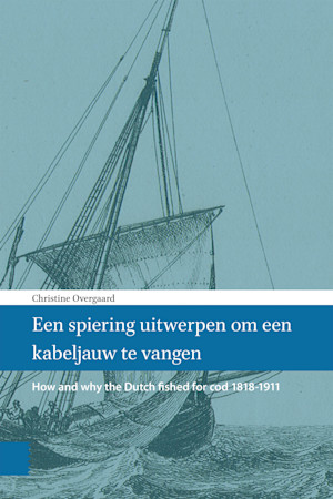 Een spiering uitwerpen om een kabeljauw te vangen