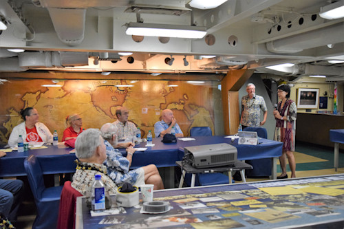 Japanese Reflections on World War II and the American Occupation presented aboard the USS Missouri at Pearl Harbor