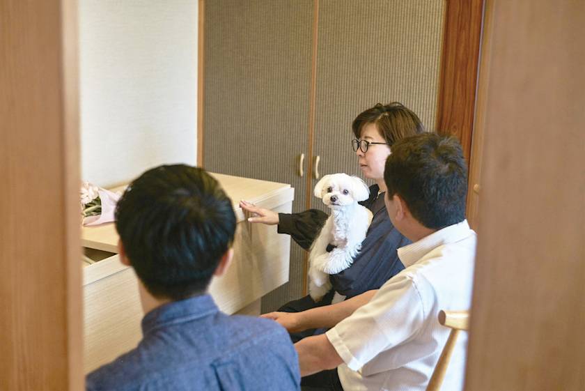 自宅葬 スタッフが離席