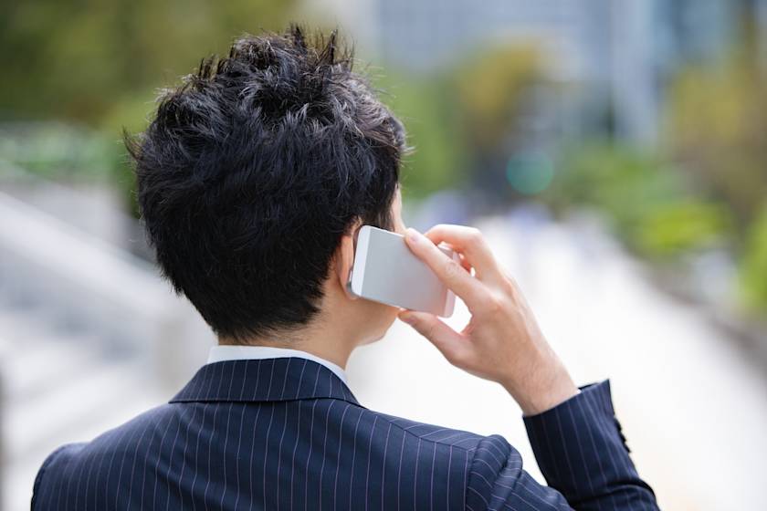 電話 男性