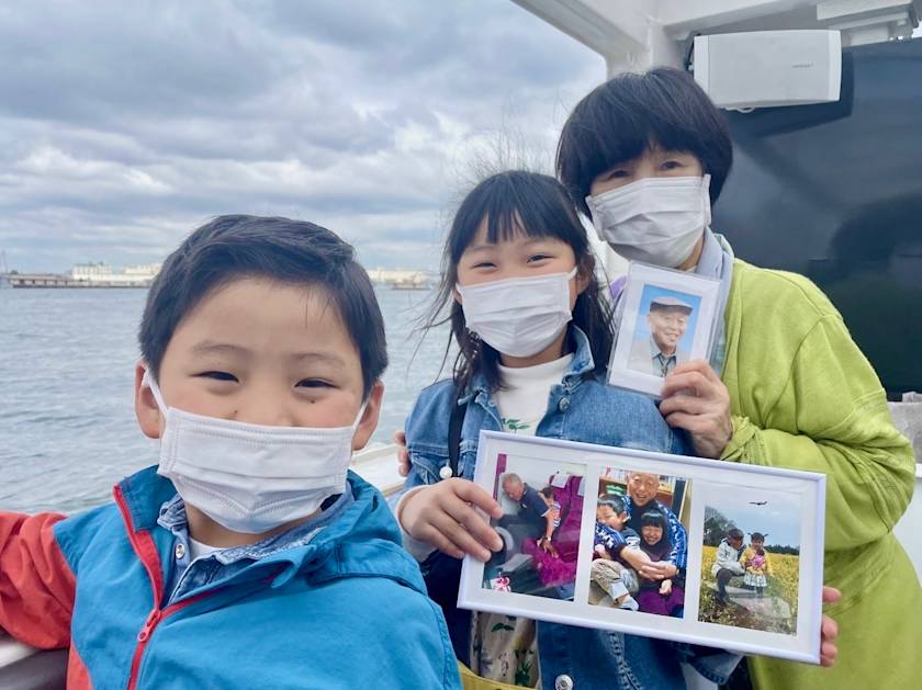 おばあちゃんと子供たち 岩澤さん
