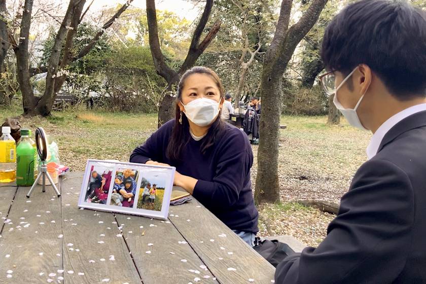 岩澤さん 取材