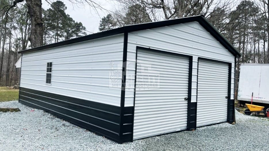 24x25 Steel Garage Building
