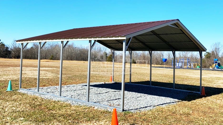20x20 One Car Carport