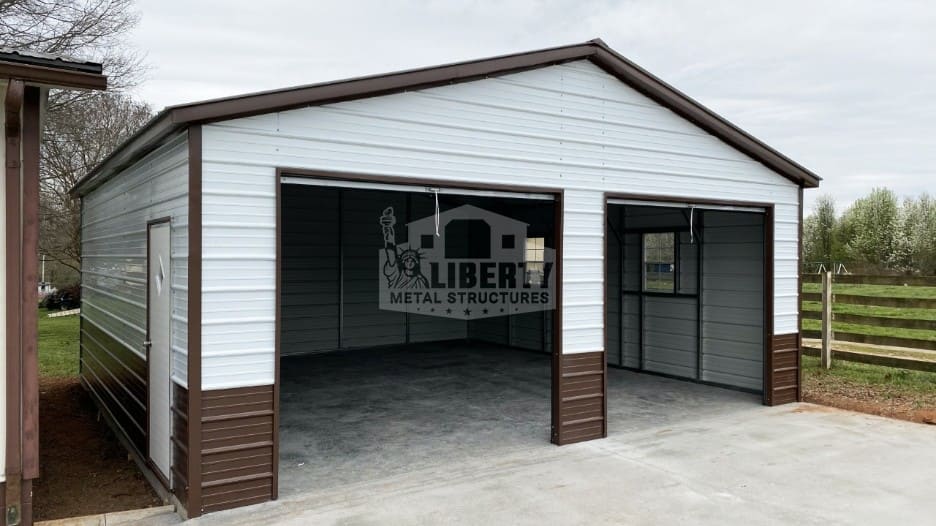 24x25 Steel Garage Building