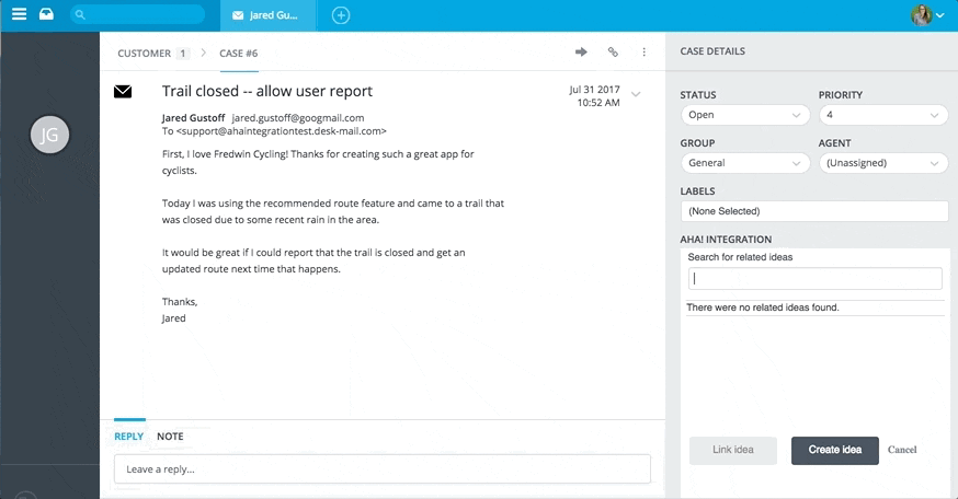 Blog - Just Launched! — New Aha! Integration With Desk.com - inline image