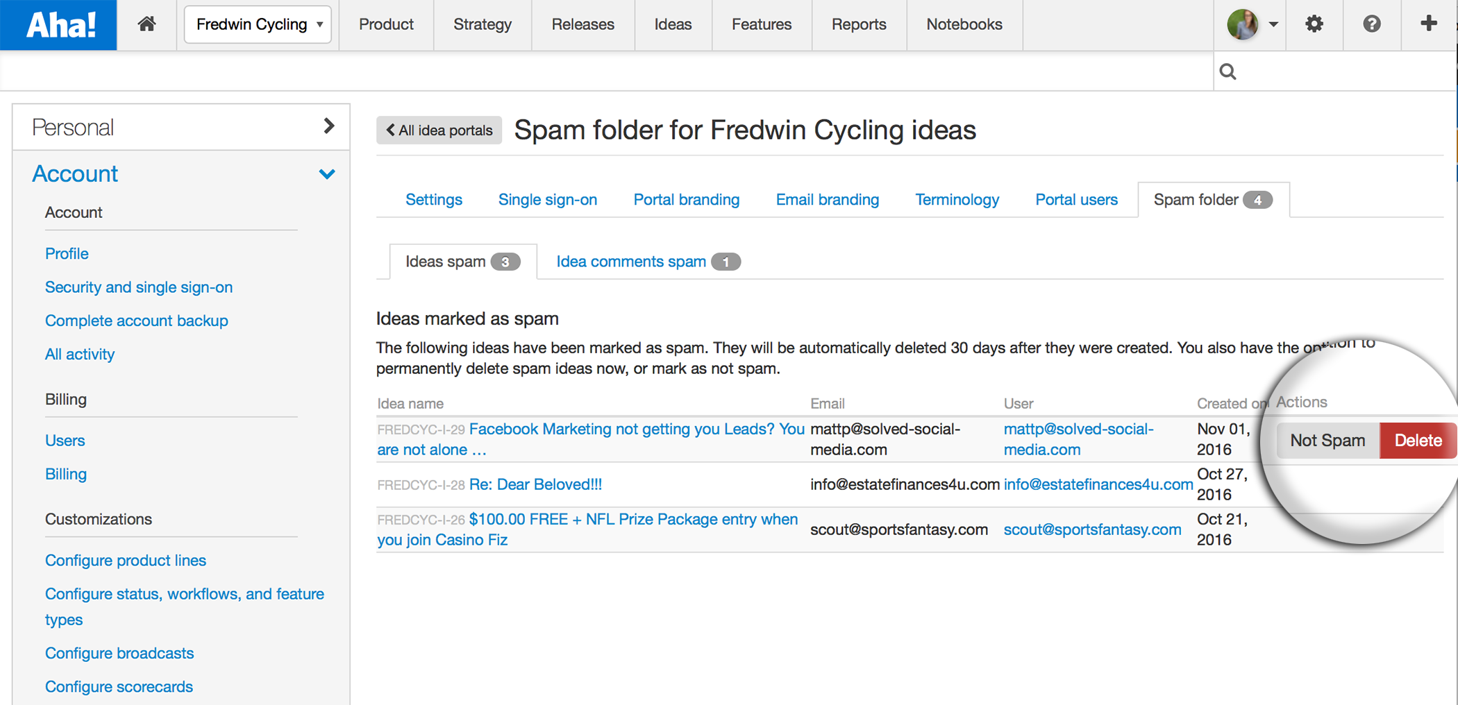 Blog - Just Launched! — Capture Customer Ideas and Eliminate Spam - inline image