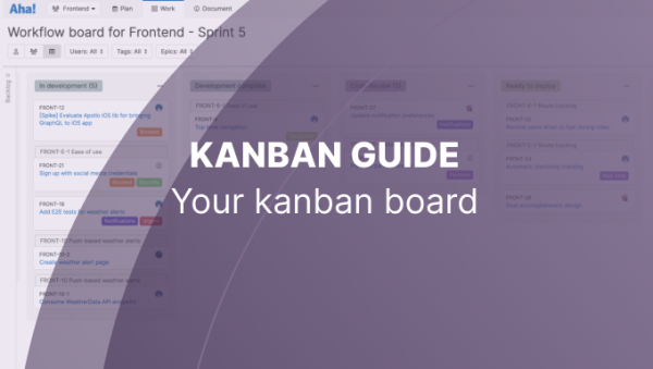 How development teams implement kanban