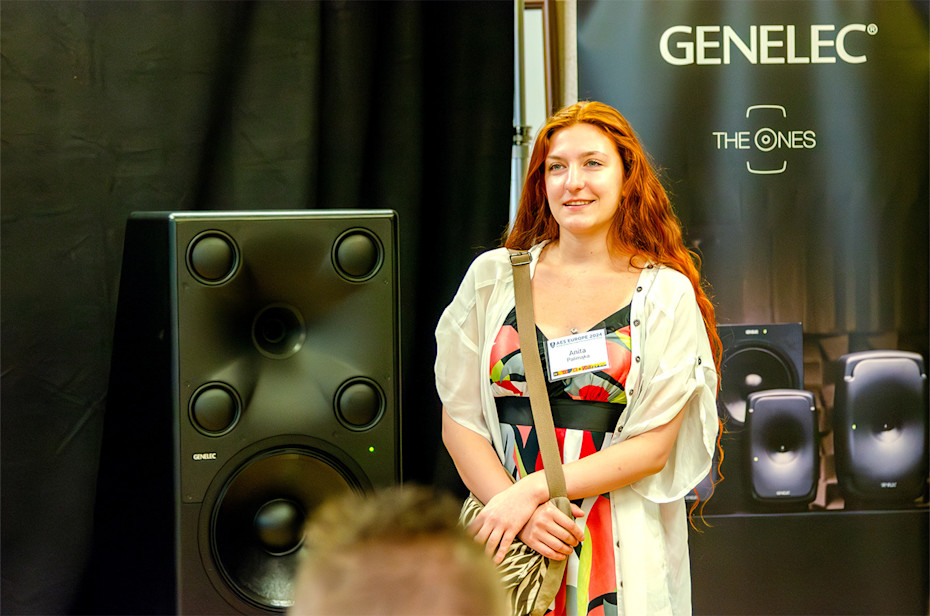 2024 AES Madrid winner Anita Palimaka