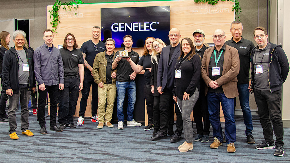 Genelec team at NAMM 2025