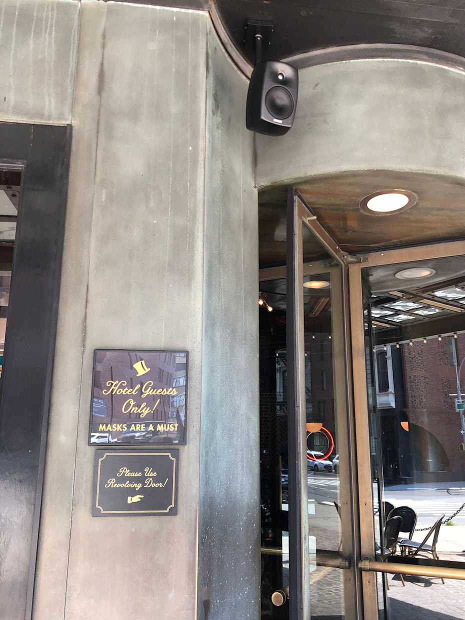 The Roxy Hotel Keeps the Music Cool with the Genelec 4430 Smart IP Installation Speaker