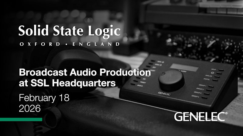 Join Solid State Logic for an exclusive event at SSL Headquarters in Oxford