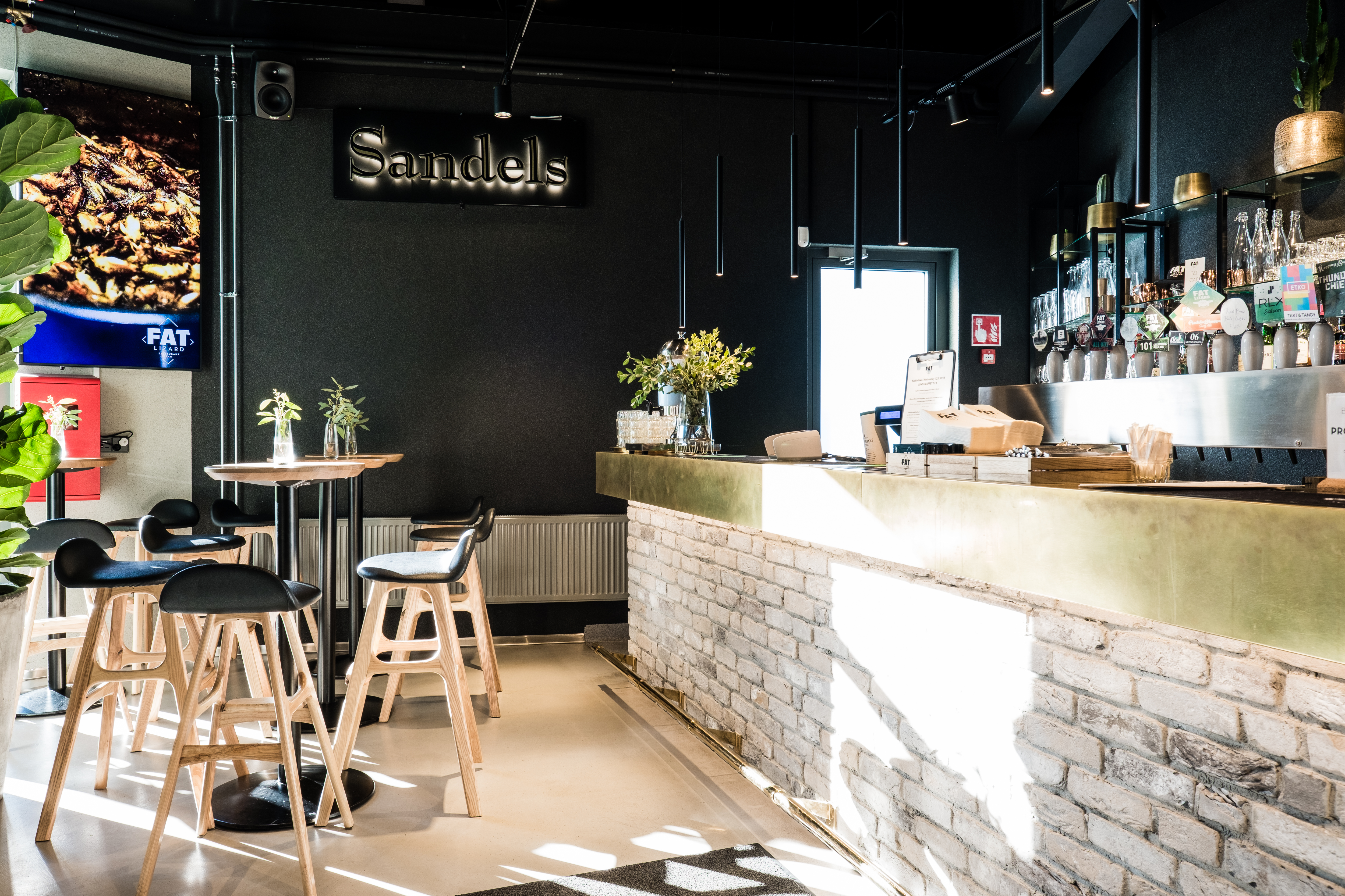 Genelec loudspeakers found inside Fat Lizard