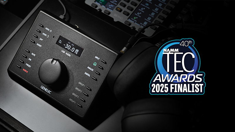 Genelec 9320A SAM™ Reference Controller selected as finalist for