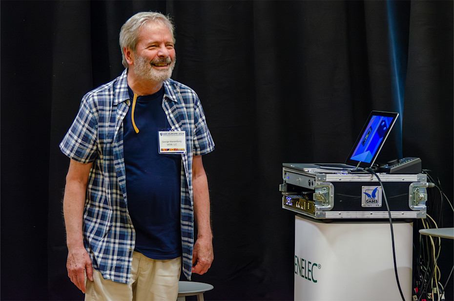 2024 AES Madrid George Massenburg