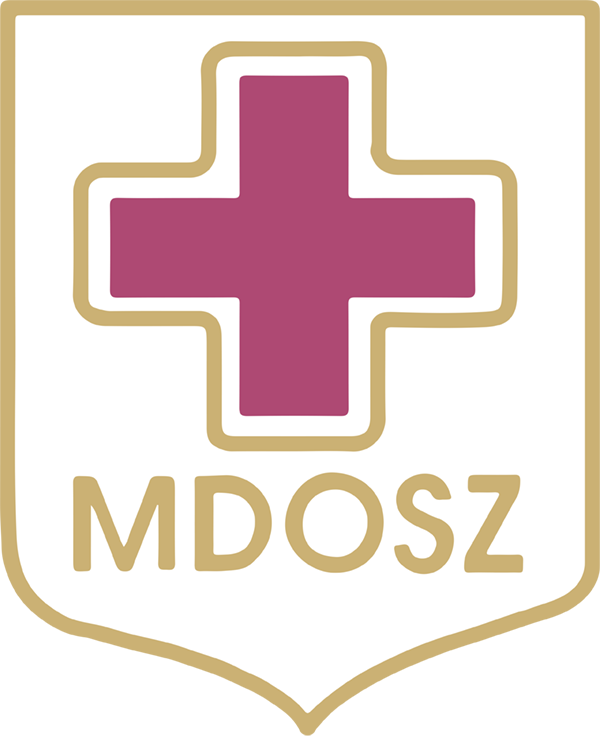 A Magyar Dietetikusok Országos Szövetségének logója látható a képen.