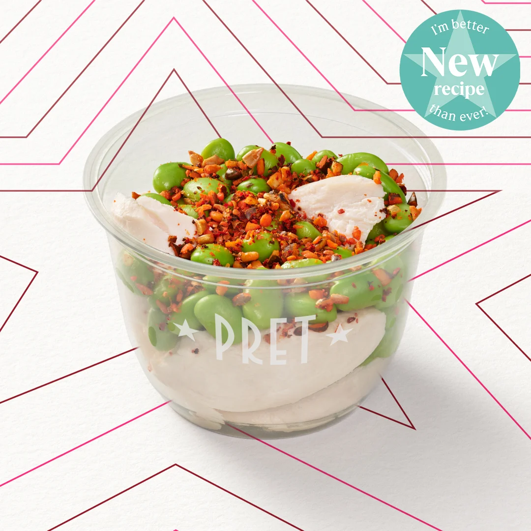 Chicken & Edamame Protein Pot