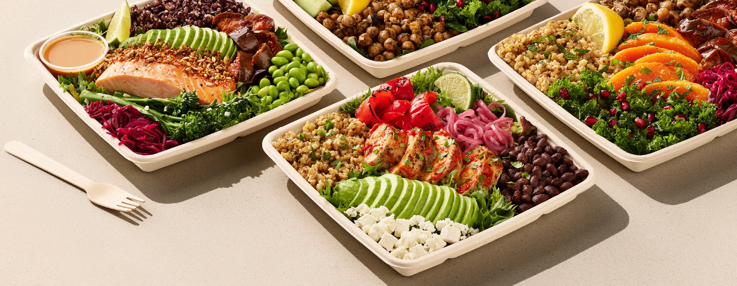 When salads dream big