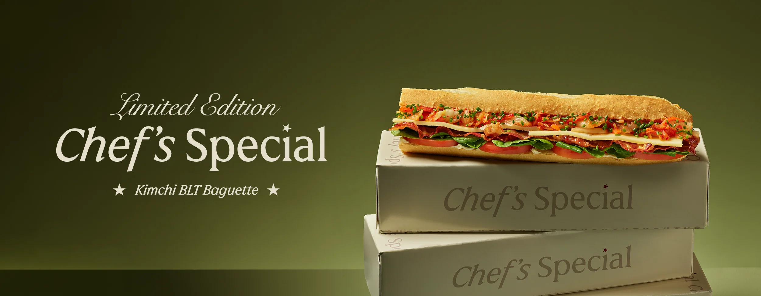 We love a classic… with a Pret twist.