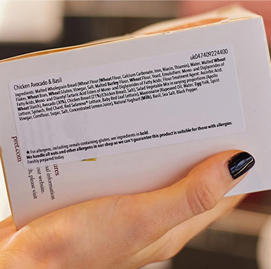 Pret to complete national rollout of full ingredient labels