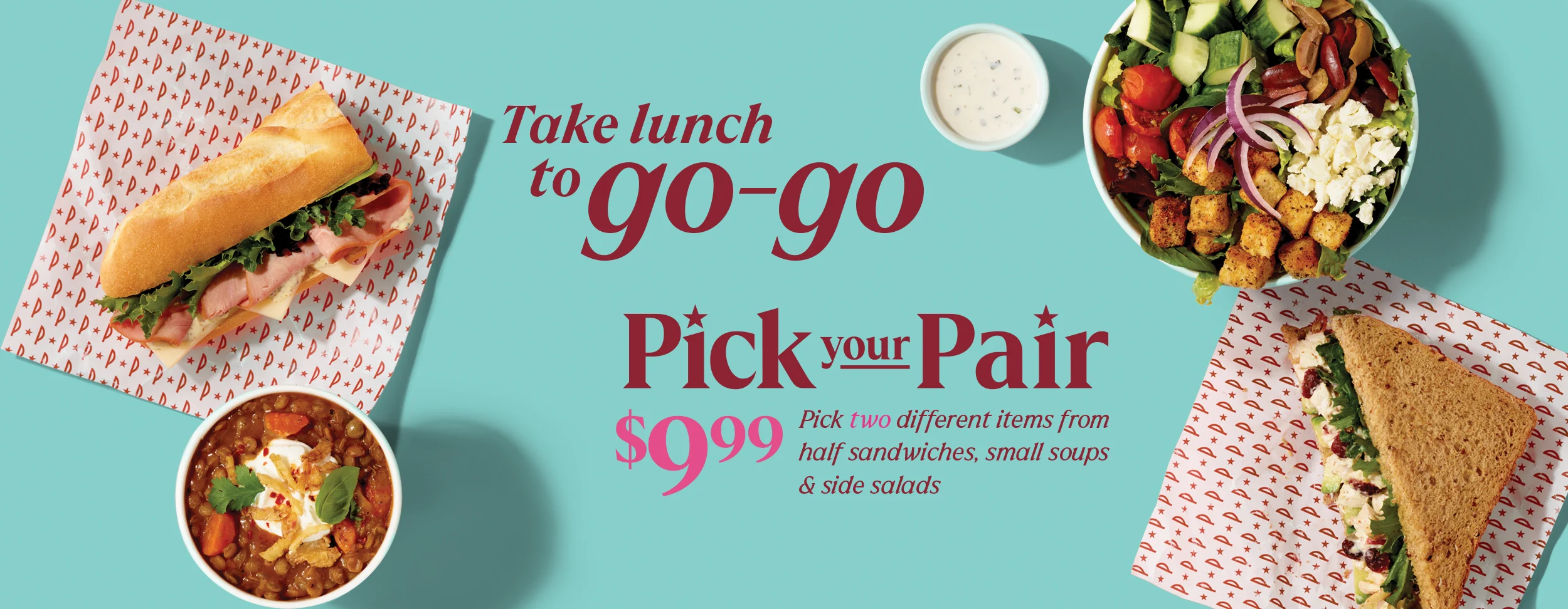 Take lunch to go-go