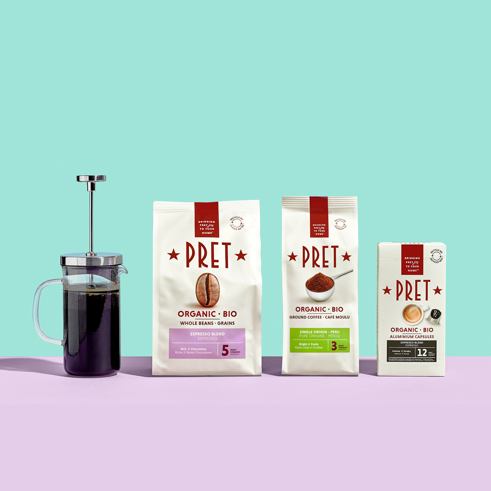 Pret Coffee At Home