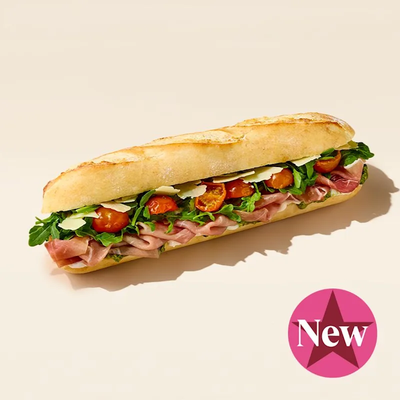 US005933 Prosciutto & Parmesan Sourdough Baguette