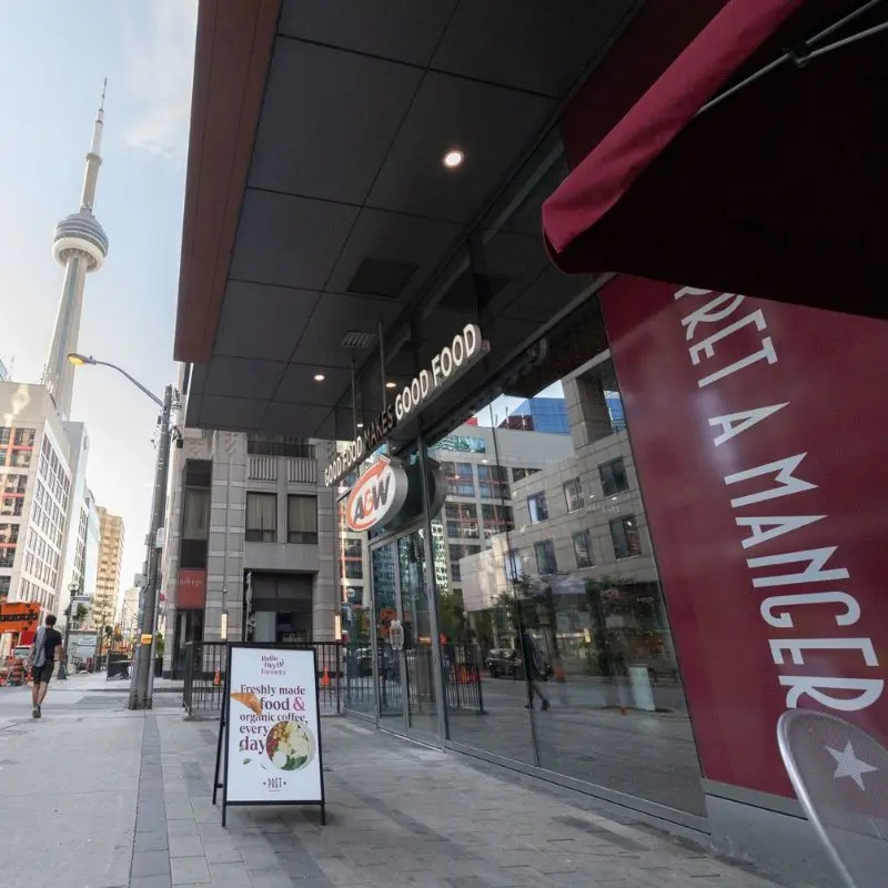 World-Famous Sandwich Shop, Pret A Manger, Brings its Freshly-Made Approach to Food Across the Pond; Opens Pop-Up in Downtown Toronto​