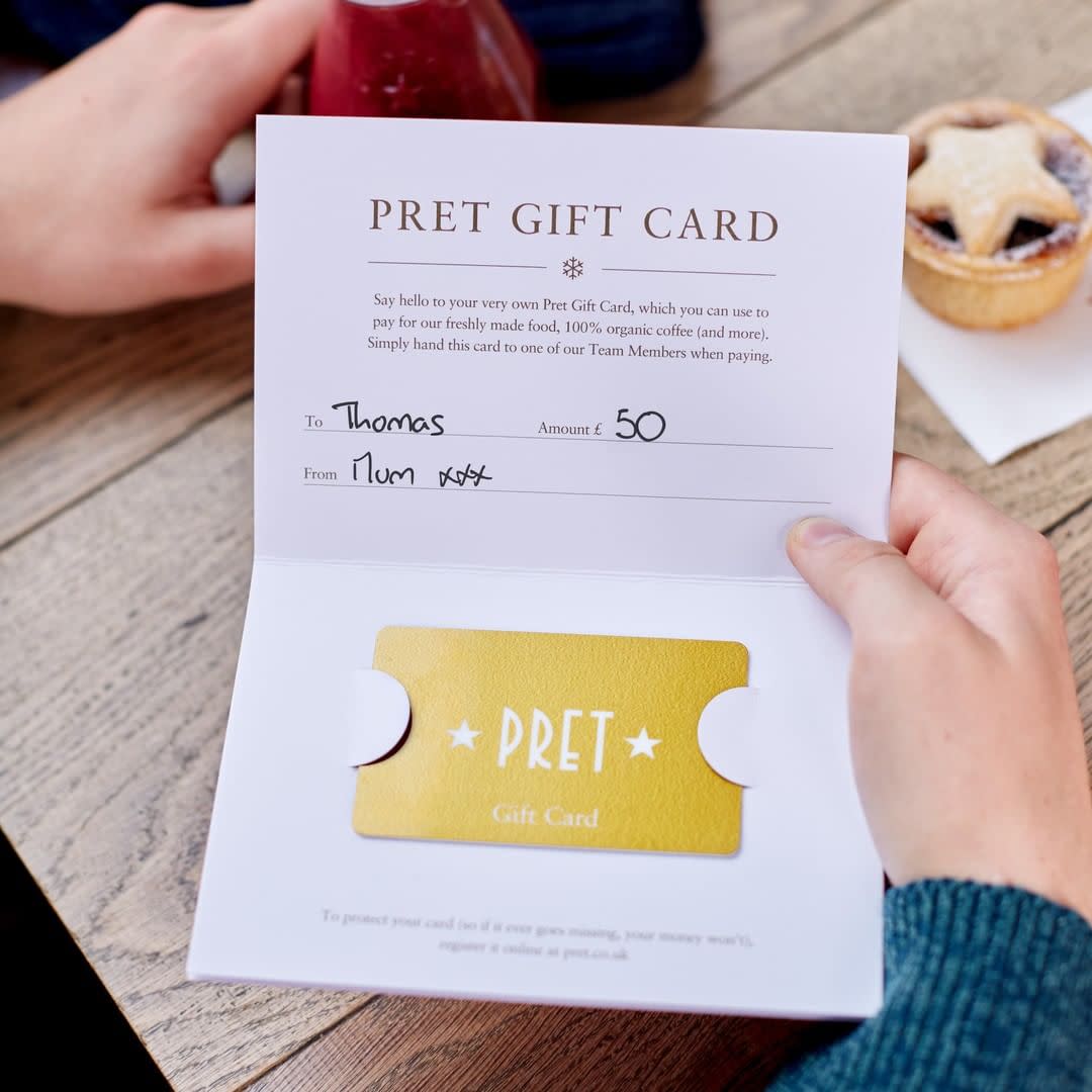 Pret Gift Card