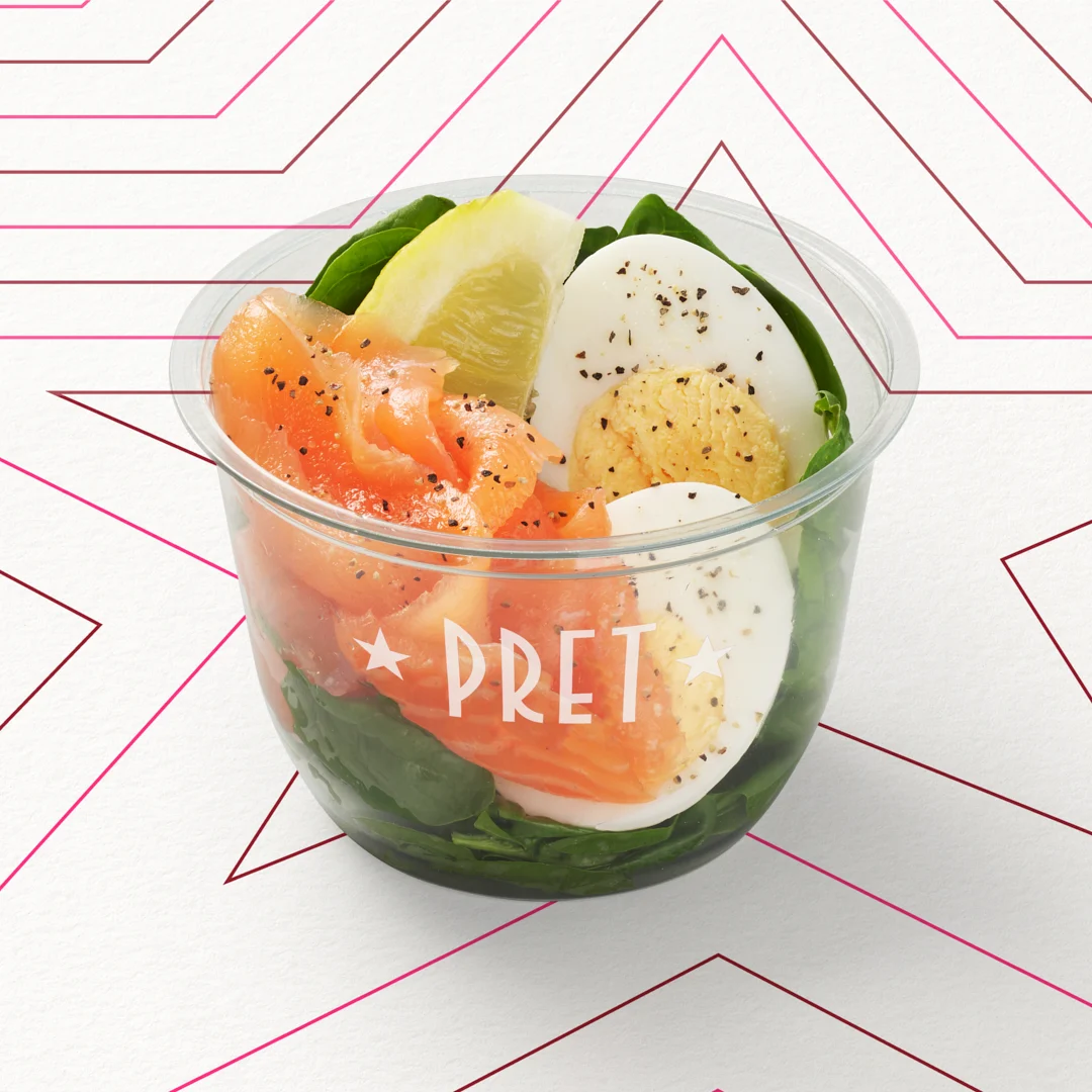 Smoked Salmon & Egg Protein Pot