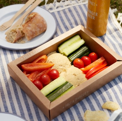 Humous & Crudités Platter