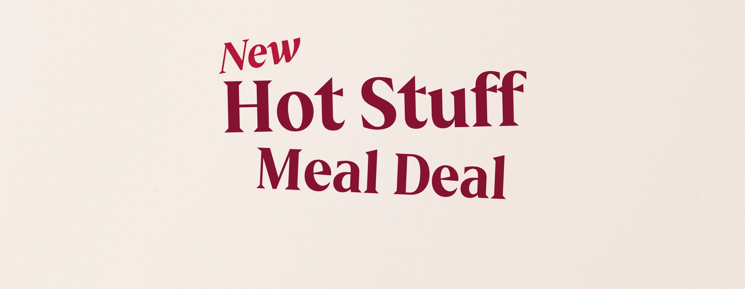 Introducing: Pret’s Hot Stuff Meal Deal