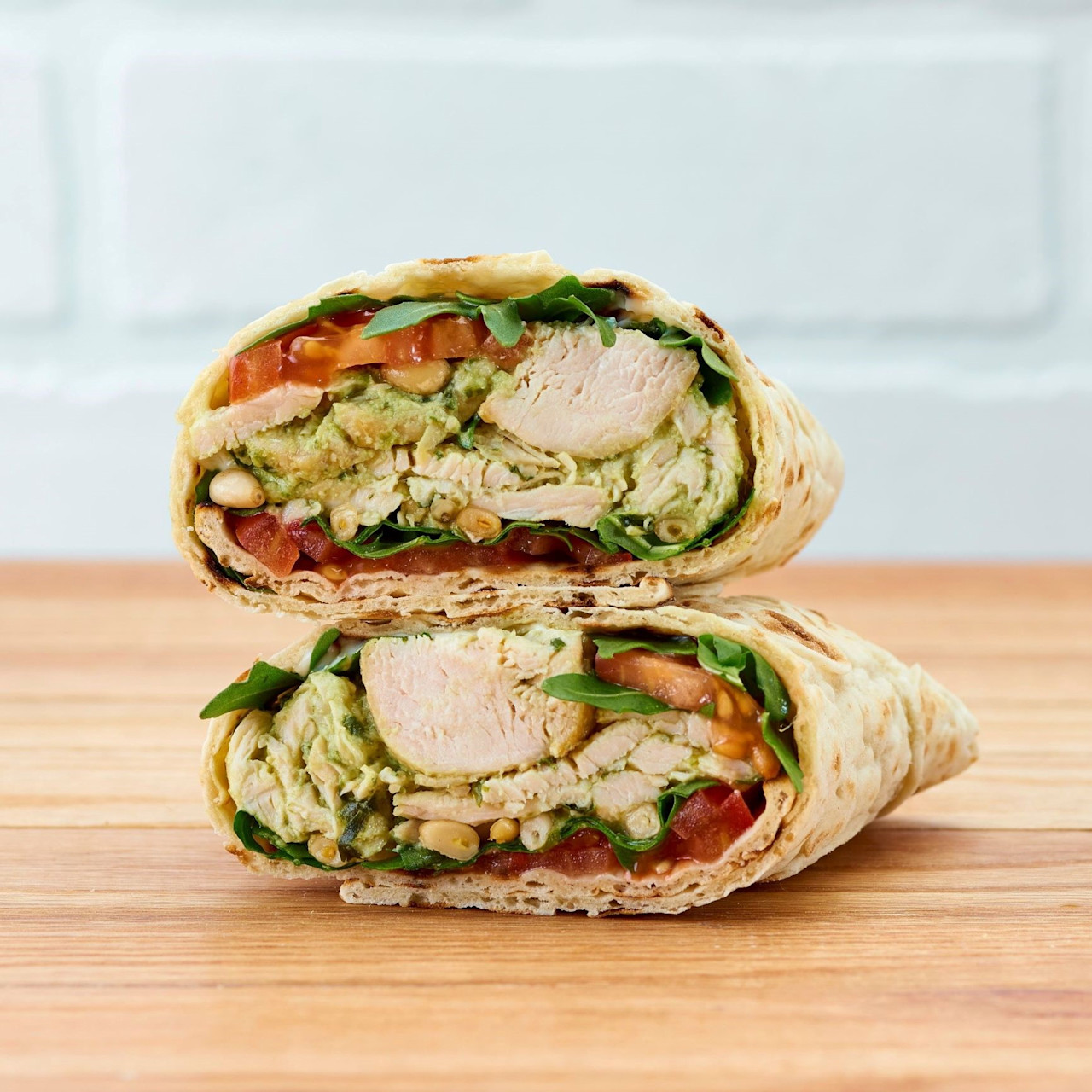 Pesto Chicken Flatbread