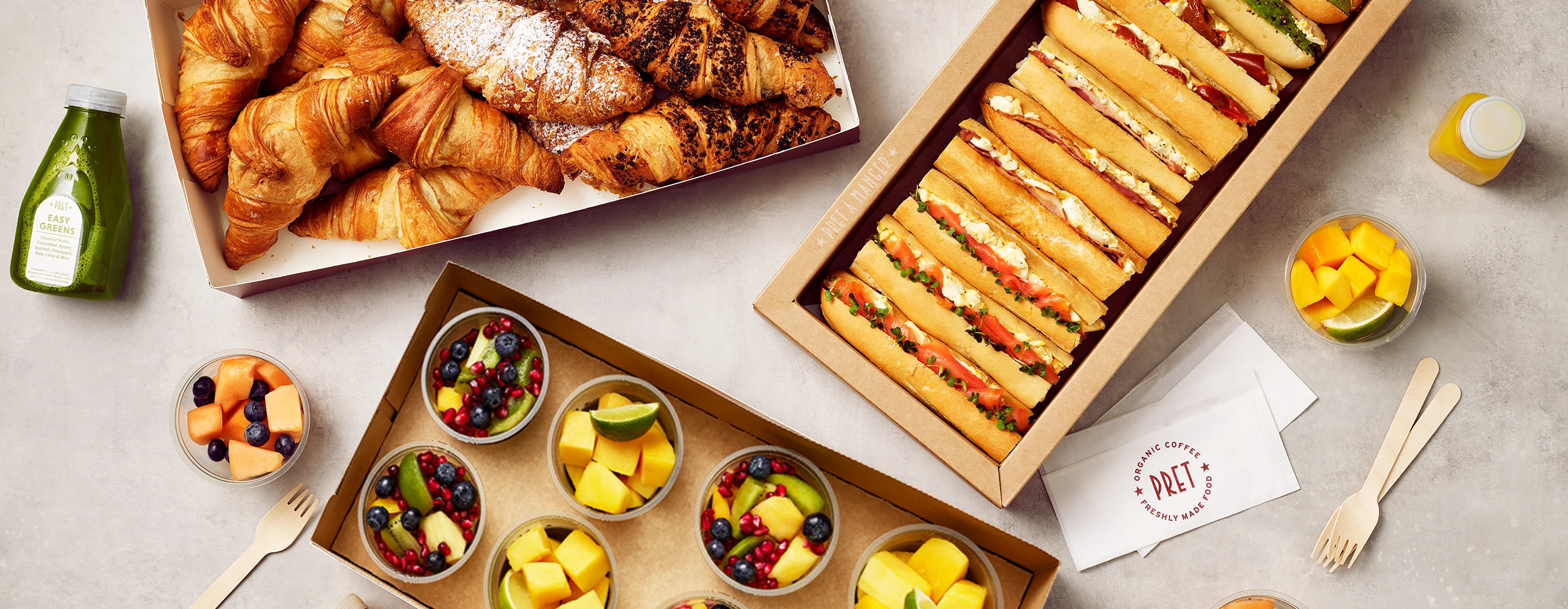 Breakfast platters