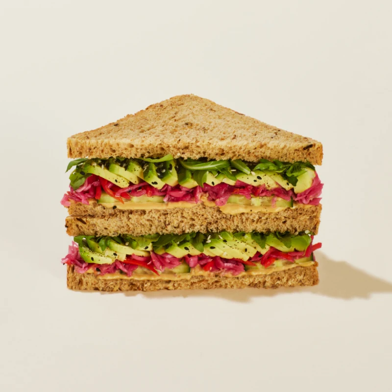 US005085 Rainbow Veggie Sandwich