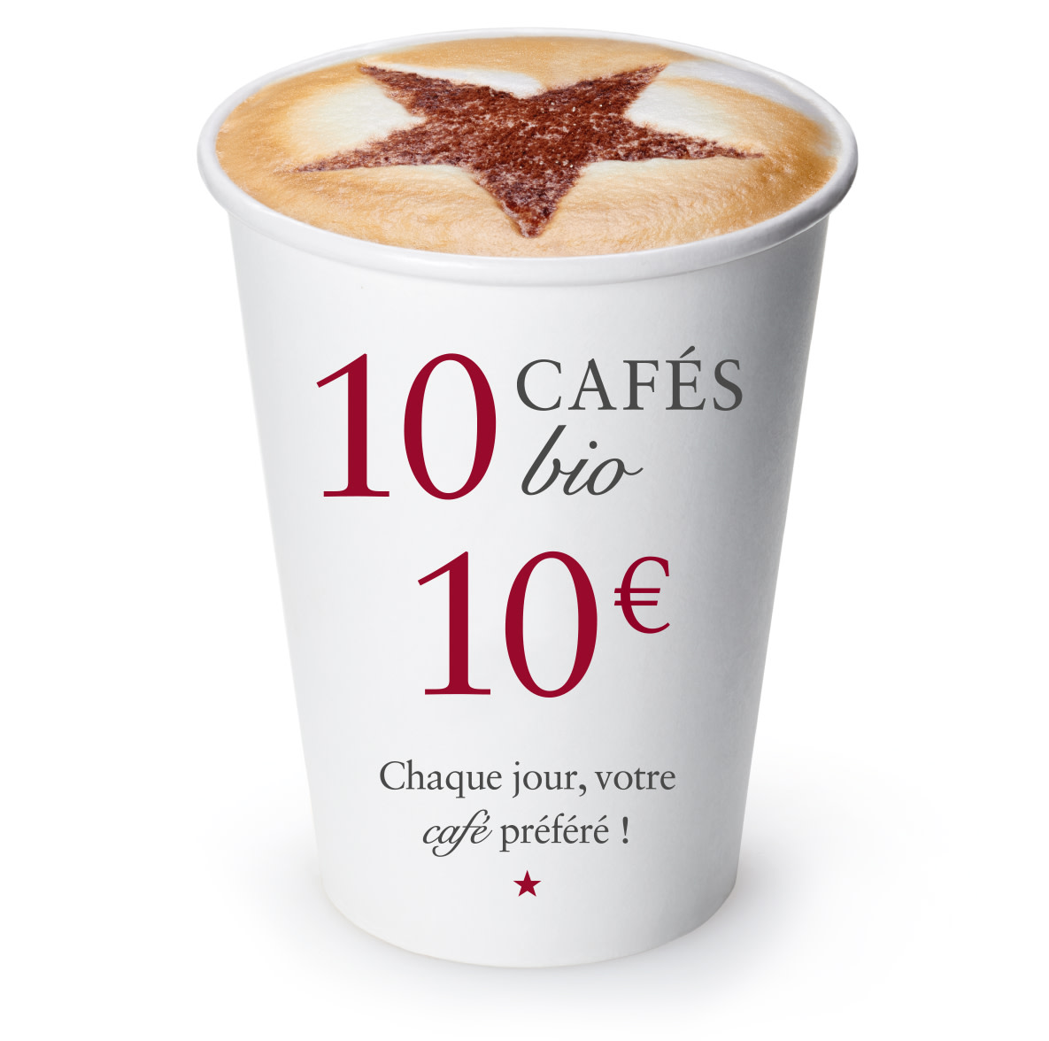 10 Cafés Bio / 10 €